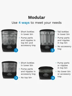 Baby Brezza Sterilisator Dryer Advanced, Black