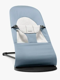 BabyBjörn Balance Soft Skråstol Woven Jersey, Blå/Grå