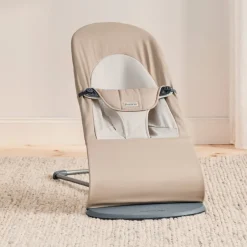 BabyBjörn Balance Soft Skråstol Woven, Khaki/Beige