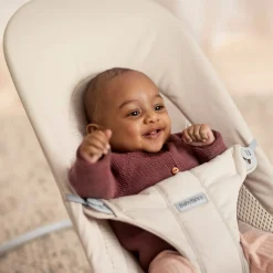 BabyBjörn Balance Soft Skråstol Woven/Jersey, Lys beige