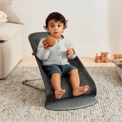 BabyBjörn Bliss Skråstol i Mesh, Anthracite
