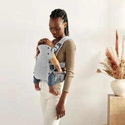 BabyBjörn Harmony Bæresele 3D Mesh, Silver