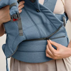 BabyBjörn Harmony Bæresele Woven, Blue Melange