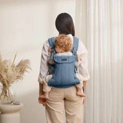 BabyBjörn Harmony Bæresele Woven, Blue Melange