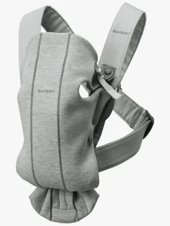 BabyBjörn Mini Bæresele 3D Jersey, Light grey