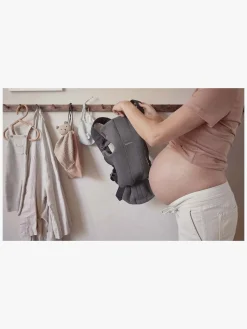 BabyBjörn Mini Bæresele 3D Jersey, Sort/grå