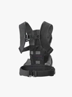 BabyBjörn One Bæresele Cotton Mix, Denim/Mørkegrå