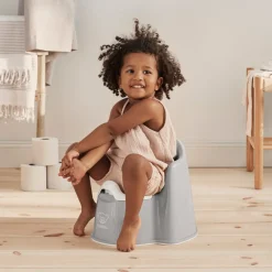 BabyBjörn Pottestol, Grey/White