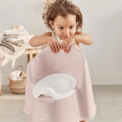 BabyBjörn Pottestol, Powder Pink/White