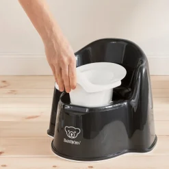 BabyBjörn Pottestol, Sort/Hvid