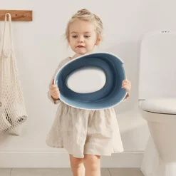 BabyBjörn Smart Potte, Deep Blue/White