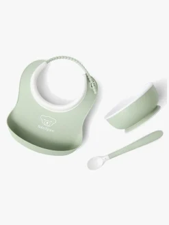 BabyBjörn Spisesæt 3 Dele, Lys Grøn