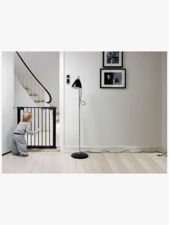 BabyDan Premier Sikkerhedsgitter + 2 Forlængere, Sort