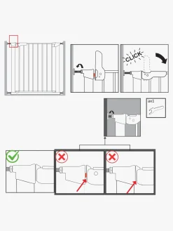 BabyDan Premier Sikkerhedsgitter + 2 Forlængere, Sort