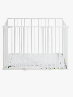 BabyDan Square Kravlegård 105x72x71 cm, Hvid