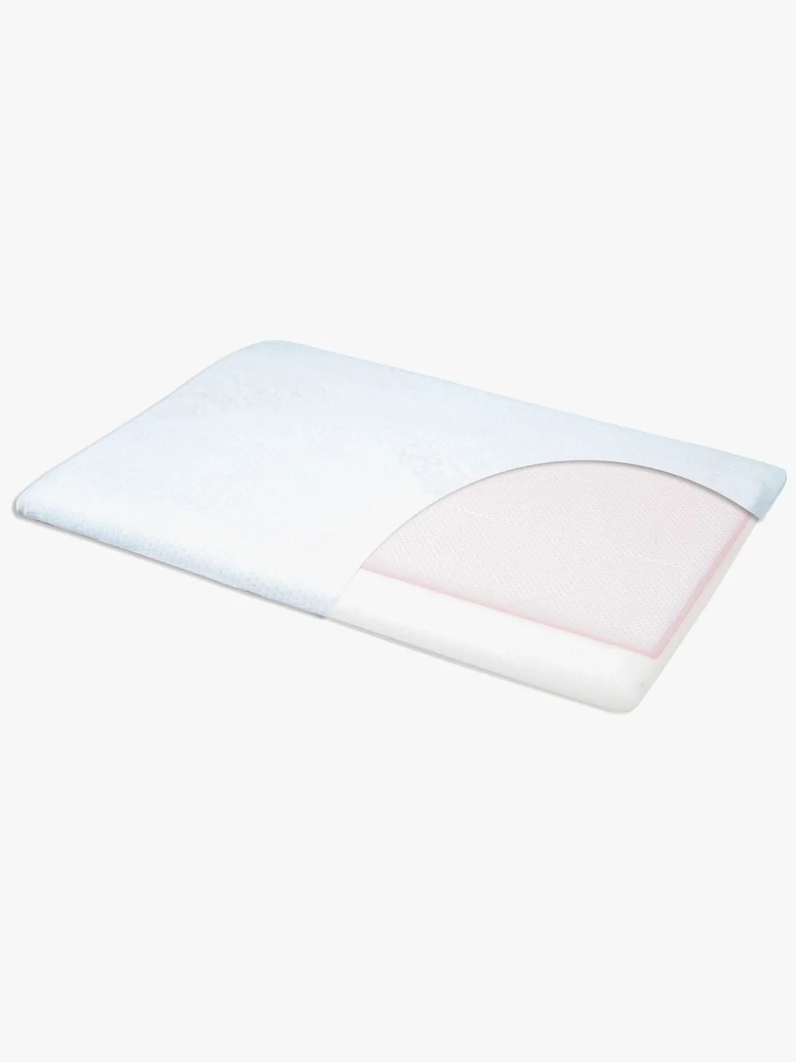 BabyMatex Aeroslim Ortopædisk Babypude 26 x 36 cm, Hvid