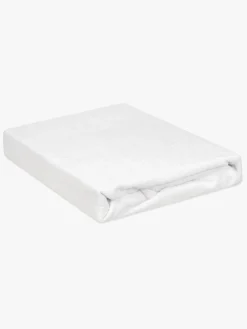 BabyMatex Classic Frotté Stræklagen til Juniorseng 70x140 cm, Lysegrå