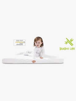 BabyMatex Hygienic Bamboo Vandtæt Stræklagen til Barneseng 70 x 140 cm, Hvid