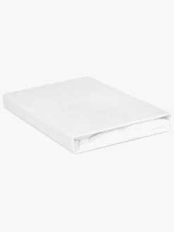 BabyMatex Jersey Stræklagen til Børnesenge 70 x 140 cm, Hvid