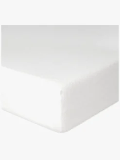 BabyMatex Premium Frotté Stræklagen til Juniorseng 70 x 140 cm, Hvid