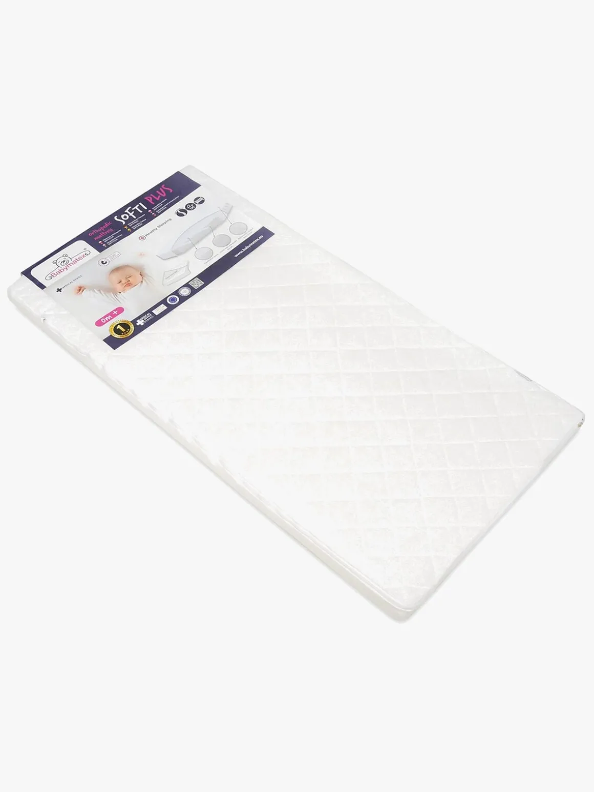 BabyMatex Softi Plus Ortopædisk Børnemadras 70 x 160 cm