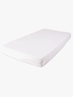 BabyMatex Tencel Vandtæt Stræklagen til Juniorseng 70 x 140 cm, Hvid