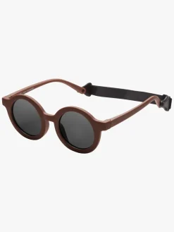 BabyMocs Signature Soft Bøjelige Solbriller til Børn På 1-8 År, Brun