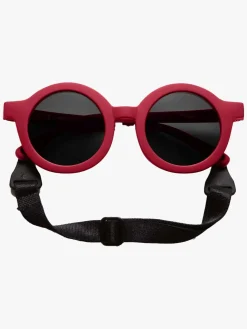 BabyMocs Signature Soft Bøjelige Solbriller til Børn På 1-8 År, Rød