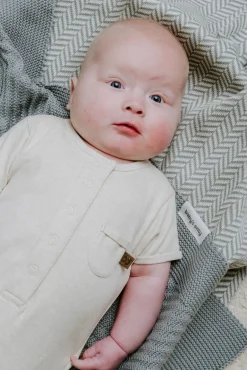 Baby's Only Baby Crib Tæppe Grace, Nordic Blue