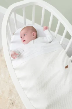 Baby's Only Baby Crib Tæppe Teddy Sense, White