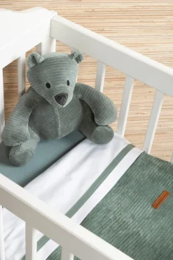 Baby's Only Cot Tæppe Teddy Sense, Sea Green