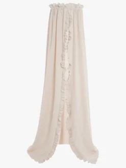 BabysOnly CALM Sengehimmel Chiffon, Warm Linen