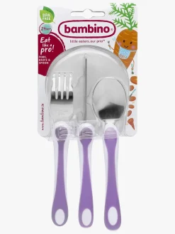 Bambino Eat like a pro! Børnebestik, Lilla