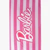 Barbie Badehåndklæde, Lyserød/Hvid