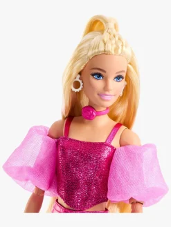 Barbie Deluxe Style Dukke i Lyserød Top