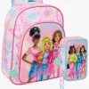 Barbie Rygsæk 10L & Penalhus med 3 Rum, Pink