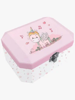 Barbo Toys Smykkeskrin med Spilledåse Enhjørning Lillie & Ellie