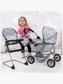 Bayer Design Dukkevogn Cosy Sæt, Grey