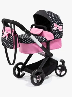 Bayer Design Xeo Dukkevogn, Sort/Lyserød