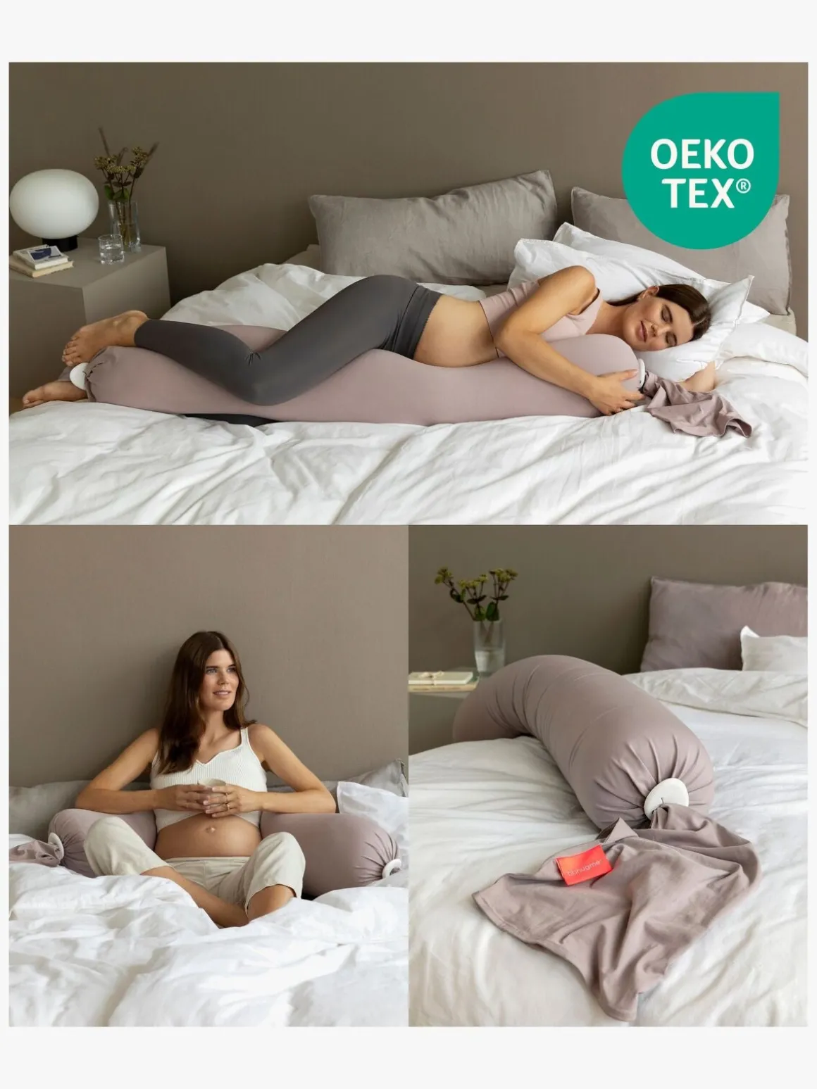 bbhugme Graviditets- & Ammepude, Dusty Pink