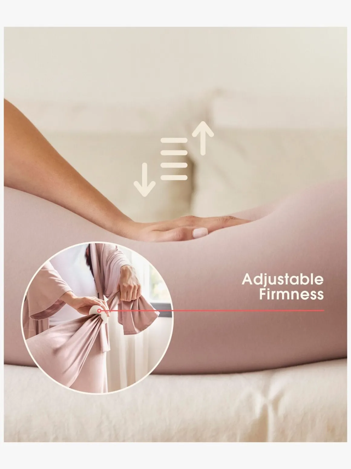 bbhugme Graviditets- & Ammepude, Dusty Pink