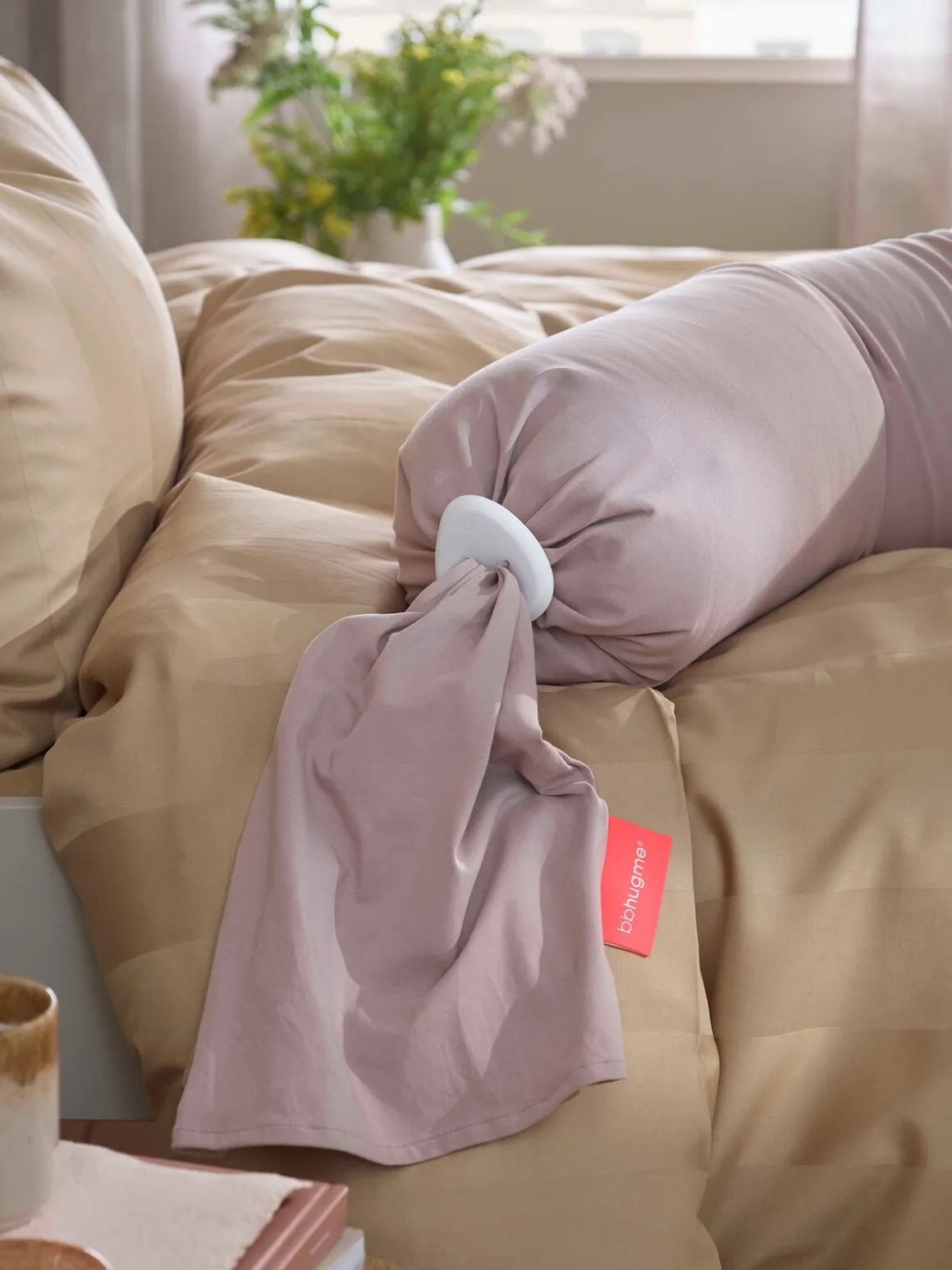 bbhugme Graviditets- & Ammepudebetræk, Dusty Pink