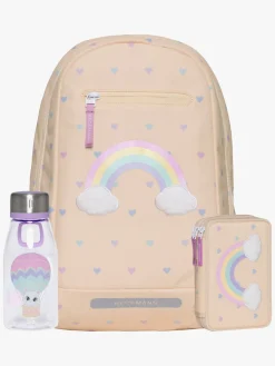 Beckmann Rygsæk 12L inkl. Flaske og Penalhus, Yellow Heart