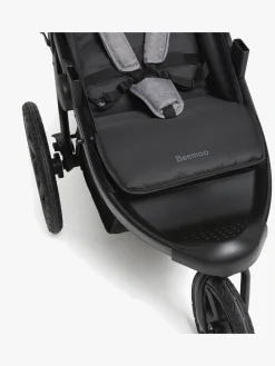 Beemoo Activity Go Aktivitetsklapvogn, Black/Dark Grey