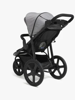 Beemoo Activity Go Aktivitetsklapvogn, Black/Dark Grey