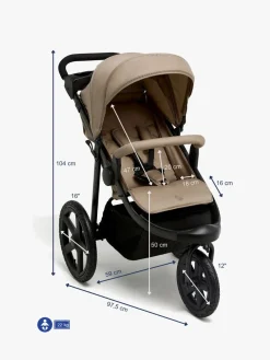 Beemoo Activity Go Aktivitetsvogn, Beige