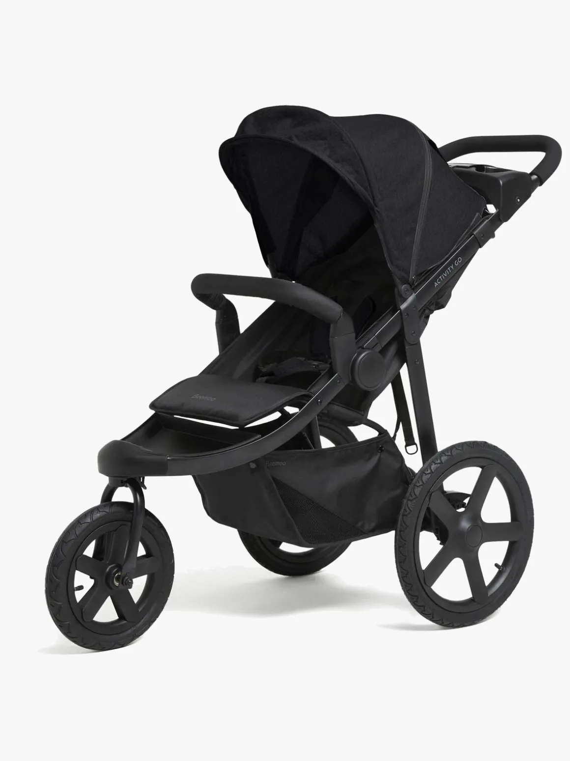 Beemoo Activity Go Aktivitetsklapvogn, Black