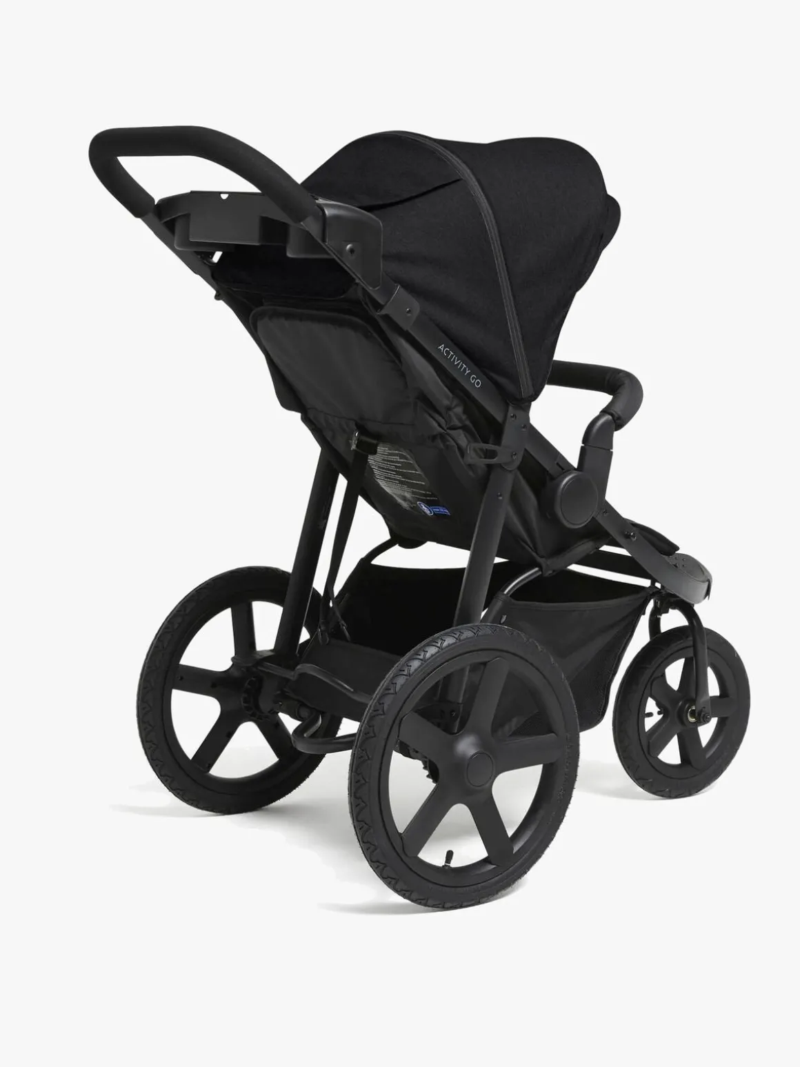 Beemoo Activity Go Aktivitetsklapvogn, Black