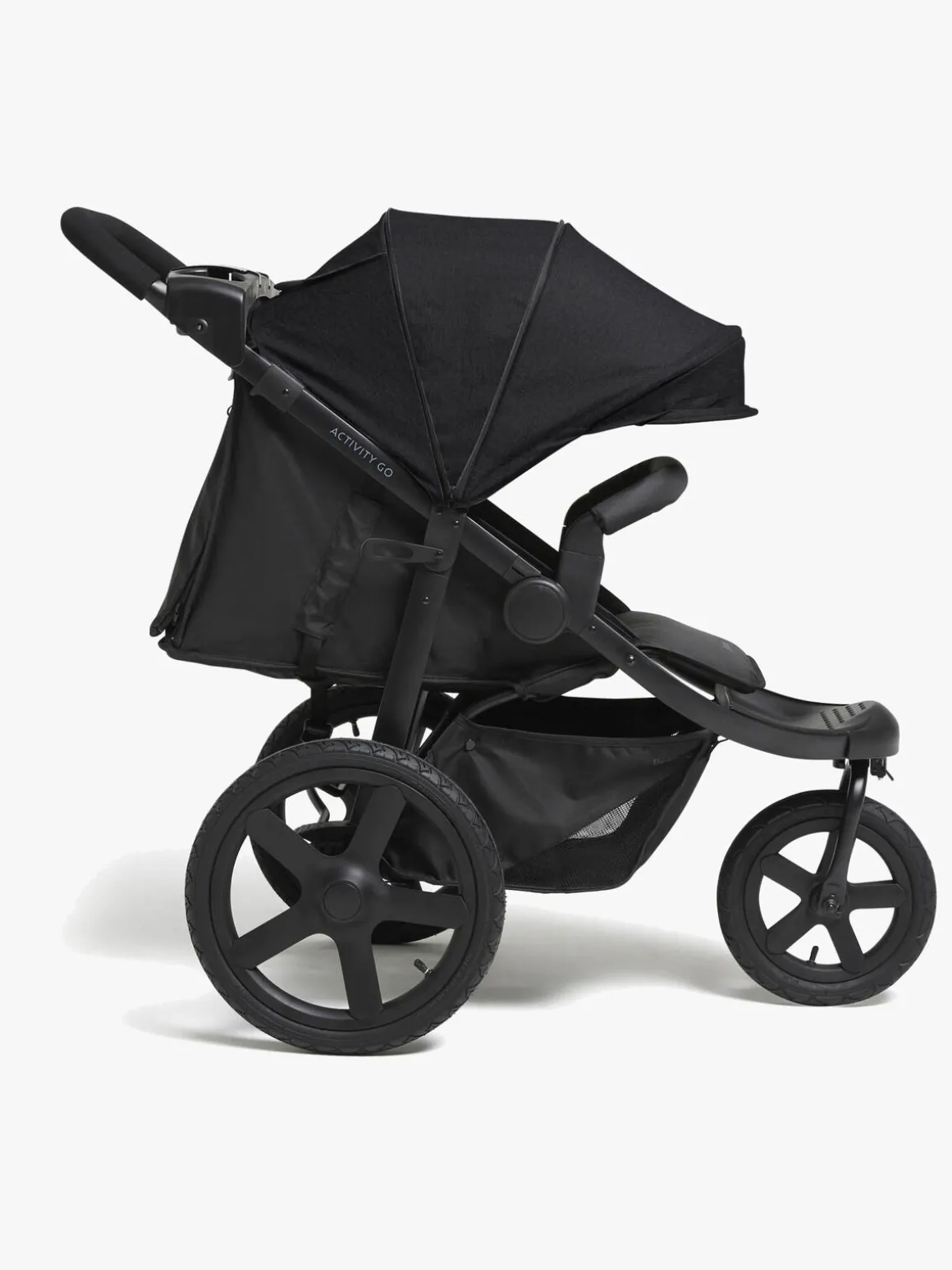 Beemoo Activity Go Aktivitetsklapvogn, Black