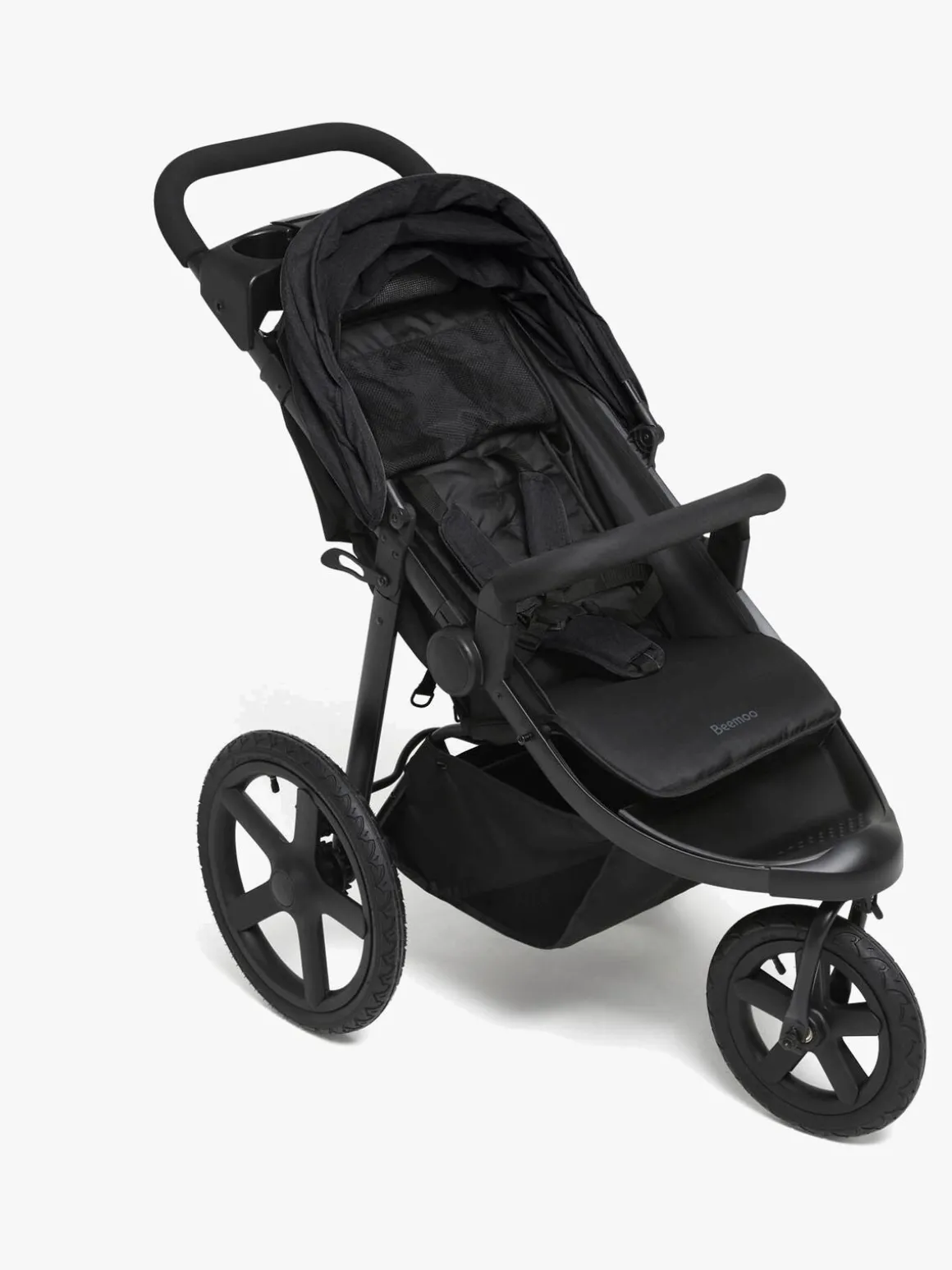 Beemoo Activity Go Aktivitetsklapvogn, Black